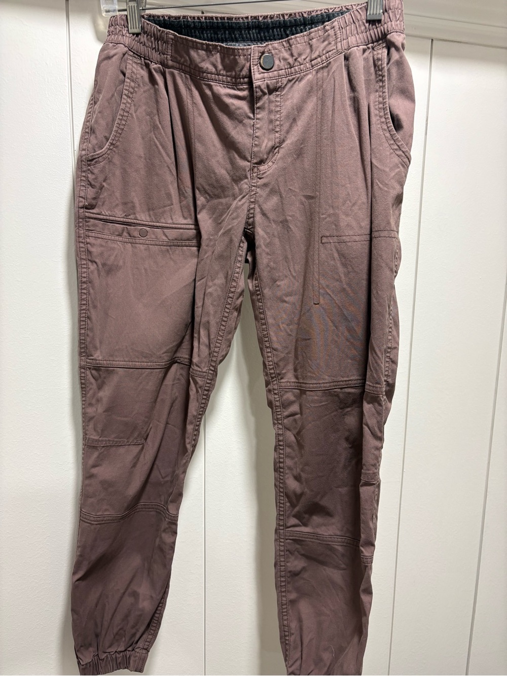 Mountain Hardwear AP Scrambler Pants Womens Size 4 Purple Stretch Canvas Jogger